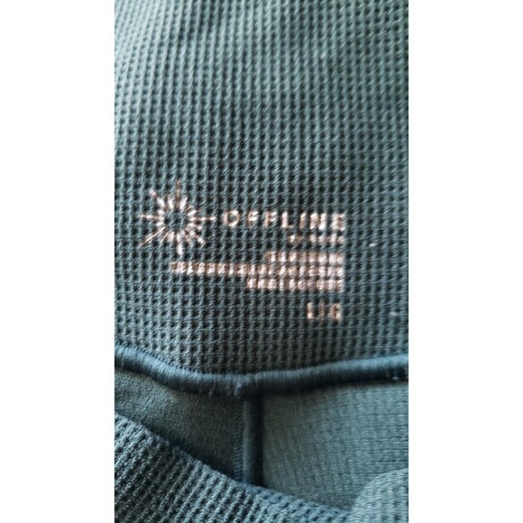 OFFLINE By Aerie Size Large Real Me Waffle High Waisted Crossover Leggings - Picture 7 of 7